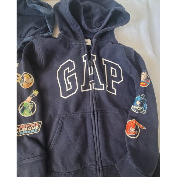 Gap boys hoddie jacket size 8 Lot of 2 - Picture 4 of 7